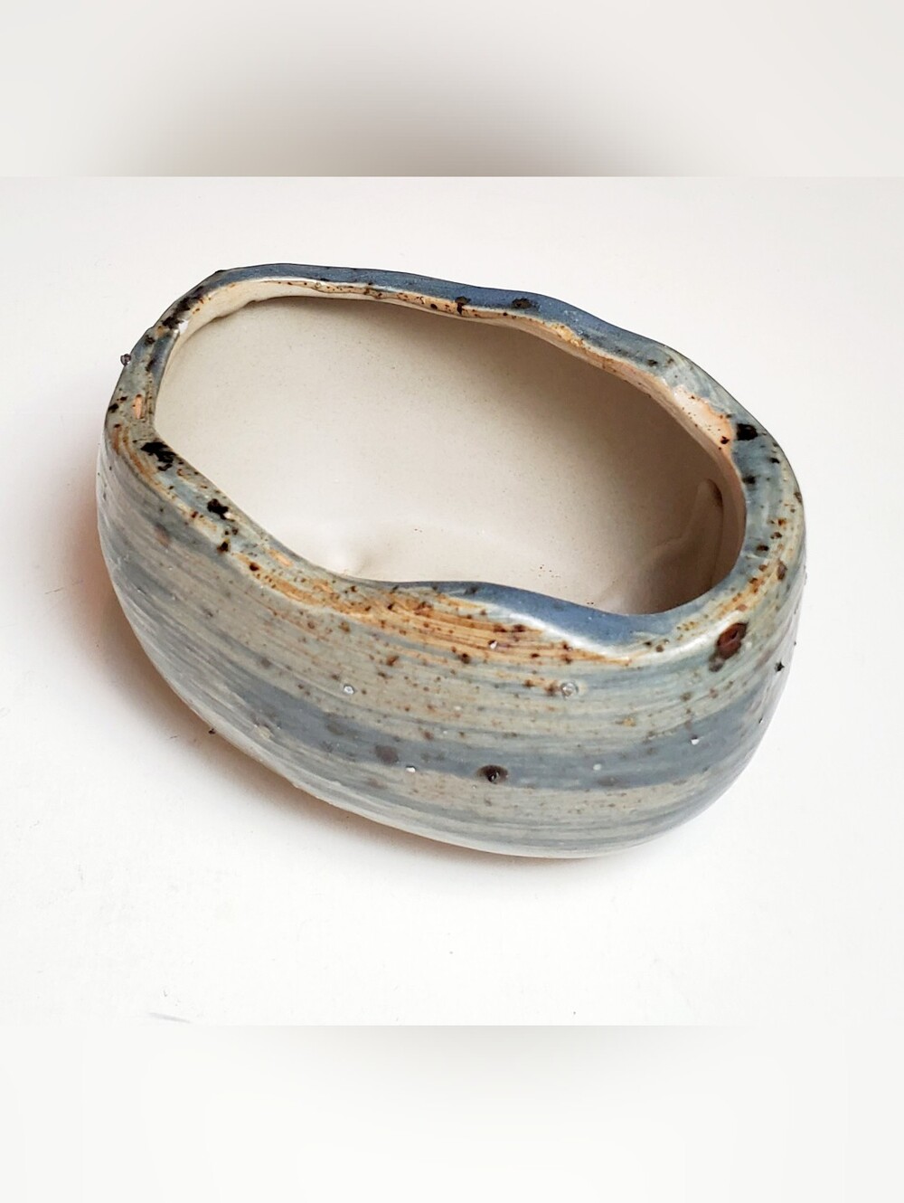 Handmade Speckled Art Pottery Ceramic Planter